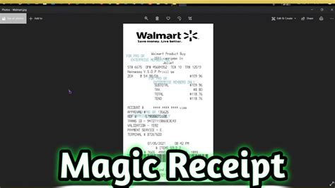 Magic receipts inboxfollars